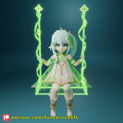 logo.gif Fichier STL Impact Genshin - Nahida・Objet pour impression 3D à télécharger