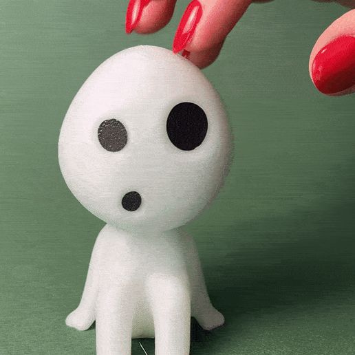 gif_kodama5.gif Kodama (#5) ✨🌲, Princess Mononoke🐺🌕, Miyazaki, FanArt, Ghibli🌟