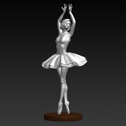 Ballerina5-Rv.gif Download file Ballerina 5 • 3D printer model, 3DLadnik