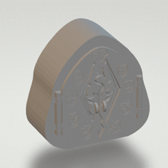 cab2.gif Download STL file Mini Cabinet (Skyrim theme Included) • 3D printing design, XiantenDesigns