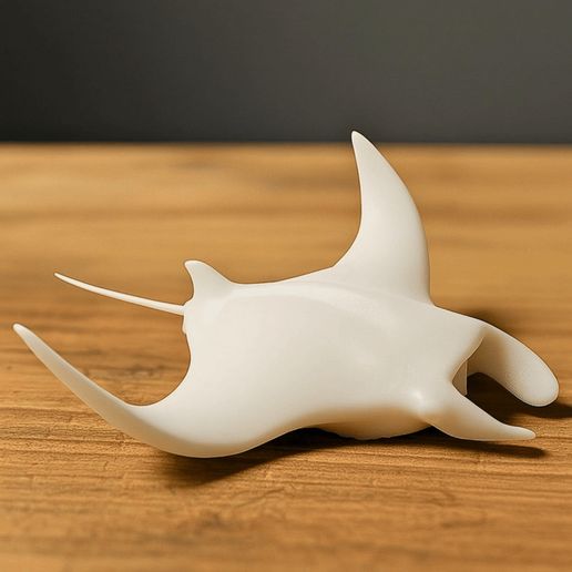 21_cover.gif Manta Ray - Mantas - 3D Print - Aquarium