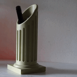 vaseromi-1-1.gif Download STL file Vase ROMI • 3D print template, JANROOF3D