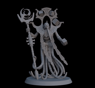 Cyber Lord Space Zombies Mancer of Chrono and Time