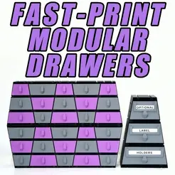 1_MainThumbAnim.gif Fast-Print Modular Storage Drawers – Trapezoid Edition (Vase Mode)
