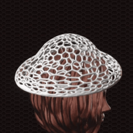 Elegant women's hat - 3D model önizlemesi