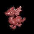 CuteDragonColorClay.gif Cute Dragon 3D Printable STL 3MF file