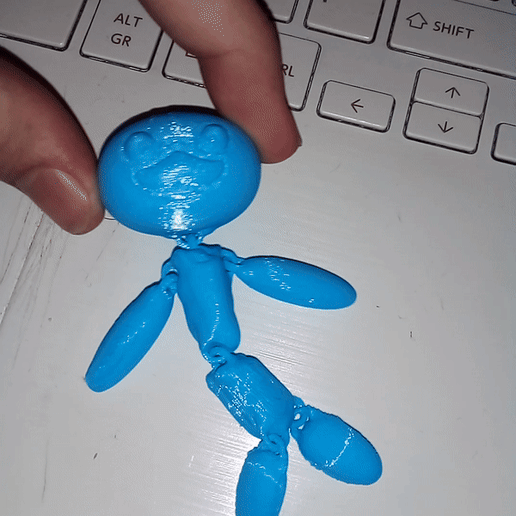 Flexi Dad from Dad and Son 3D model