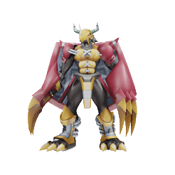WarGreymon.gif STL file Digimon - WarGreymon・Model to download and 3D print