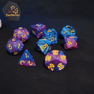 Rotating Hourglass Dicebox