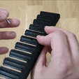 belt-hanger-1.gif STL file belt hanger・3D printing template to download