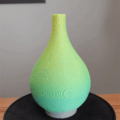 Hnet-image-5.gif STL file Pixelated Vase・3D printable design to download, 3DPrintBunny