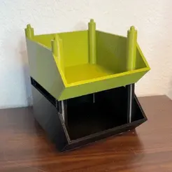1_0_GIF_1.gif STL file Stackable Storage Drawers・3D printer model to download