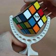 1.gif Rubik's cube spinner / stand / holder