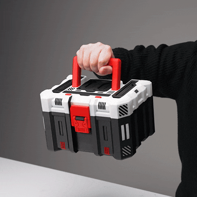 TOOLBOX XXL ULTRA – Print-in-Place Box (No Screws and No Mounting)