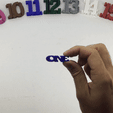 Numbers.gif STL file Text Flip: Numbers 0-20・3D printing model to download