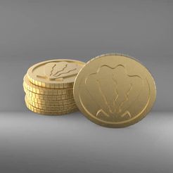 Coin.gif STL-Datei 🪙 SpongeBob Ein Glücksdollar-Münze 🤑 kostenlos・Design für 3D-Drucker zum herunterladen, bigovereasy