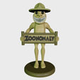 rotation-figure222.gif Zookeeper from ZOONOMALY, Zoo Keeper | Zookeepers Figurines | Fan Art