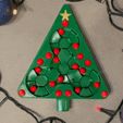 Gif.gif STL file Christmas Tree with moving 'lights'!・Model to download and 3D print