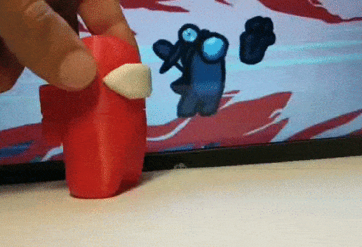 Among us Imposter - 3D model önizlemesi