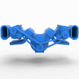 Engine.gif Fichier 3D Moteur diesel V8 avec double suralimentation Version 5 Échelle 1:25・Design pour impression 3D à télécharger