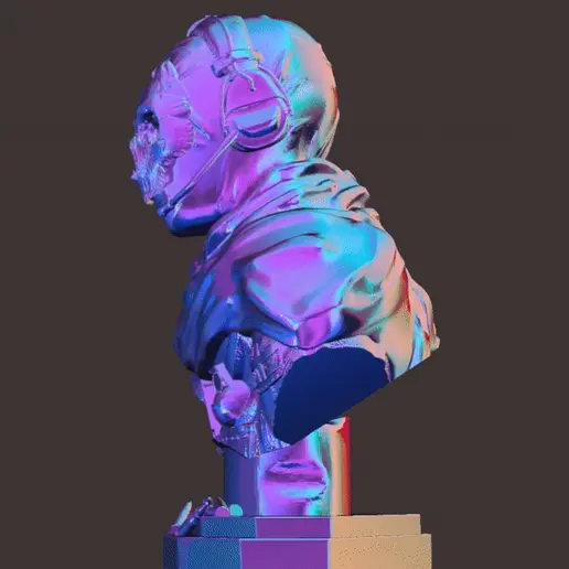 Simon Ghost Riley MW2 Bust