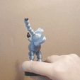 Elephant_gif.gif Free 3D file Collapsing Animal Toys・3D printable model to download