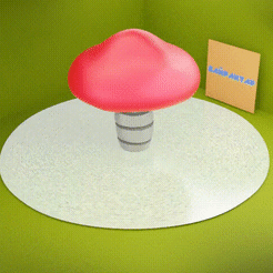 0001-0100.gif Download free STL file Articulated Mushroom!! • 3D printable model, Bayraktar