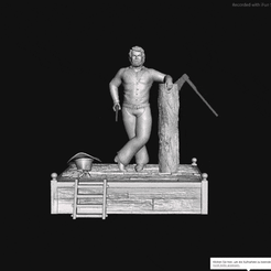 20210821_193035.gif Fichier STL Diorama Bud Spencer・Design pour imprimante 3D à télécharger
