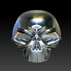 CALAVERA.gif Datei STL Totenkopf Totenkopf・Modell für 3D-Druck zum herunterladen