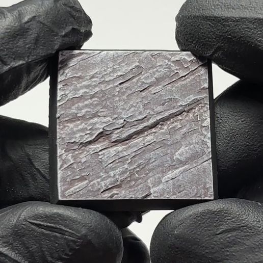 🟪 Square and Rectangle Bases Set – Rock 51 Texture (20–150mm) | Perfect ...