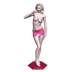 woman-sucking-with-miniskirt.gif Archivo STL gratuito Woman with miniskirt・Design para impresora 3D para descargar