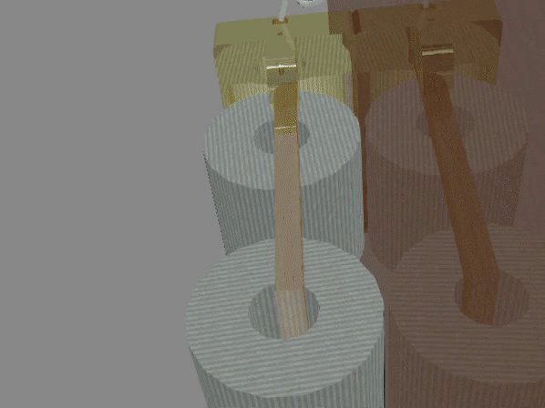 RolloPapel5.gif Download free STL file Toilet paper holder with mobile charging base for complicated moments • 3D printing template, KikeSM