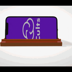smartphone-holder.gif STL file Smartphone and Tablet Holder・3D printable model to download