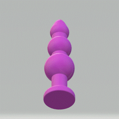 bubble dildo v2.gif STL-Datei Sprudelnder Spund kostenlos・3D-druckbares Modell zum herunterladen