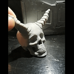 1.gif Archivo STL Demon skull articulable.・Objeto de impresión 3D para descargar, Marolce19
