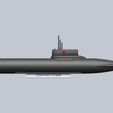 1.mp4 Typhoon Class Submarine 3d Model