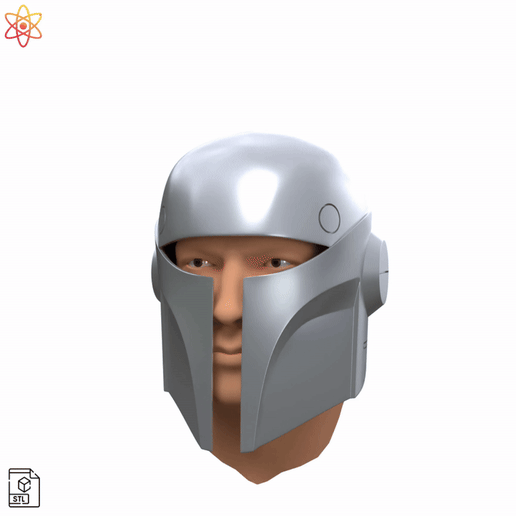 🪖 Fenn Rau Helmet - Star War Cosplay・Free STL File for 3D printing・Cults