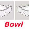 bowl-gif.gif Stackers - 3D-printable board game organizers, Bowl design STL-files