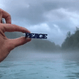 Peace.gif STL file Text Flip, Peace・3D print design to download