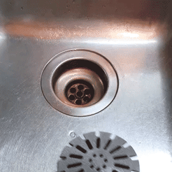 Sink-Strainer_1.gif STL file Sink Strainer・3D printer design to download