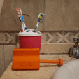 20200927_102759.gif OBJ file roll-on toothpaste squeezer・3D printable model to download
