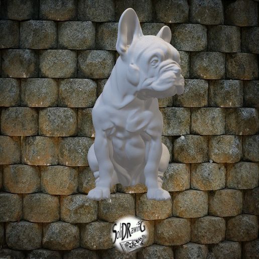 🐕 Dog - SoliDRawinGs - YZ036・ STL File for 3D printing・Cults