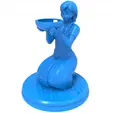 Apple-Watch-Stand-Anna-from-frozen-3D-printable.gif Apple Watch Stand Anna from frozen 3D printable
