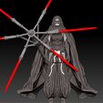 THE-sITH.gif STAR WARS .STL VISIONS, THE SITH OBJ. VINTAGE STYLE ACTION FIGURE.