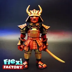 Dan-Sopala-Flexi-Factory-Samurai.gif Flexi Factory Print-in-Place Samurai