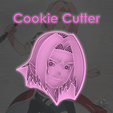 Cookie Cu SAKURA HARUNO COOKIE CUTTER / NARUTO