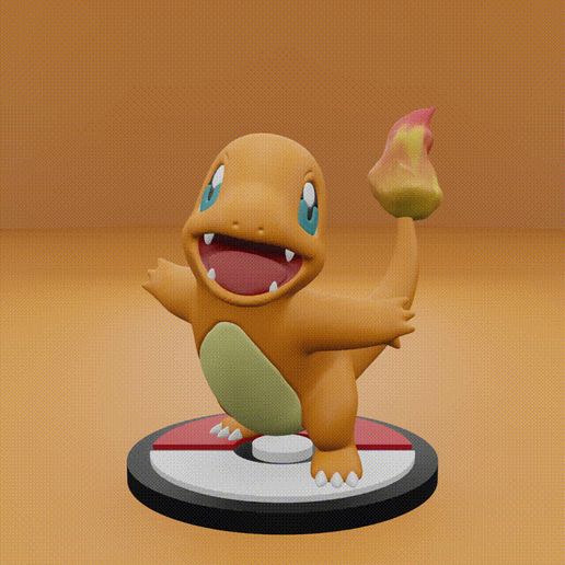 Charmander1.gif Pokemon No. 004 Charmander