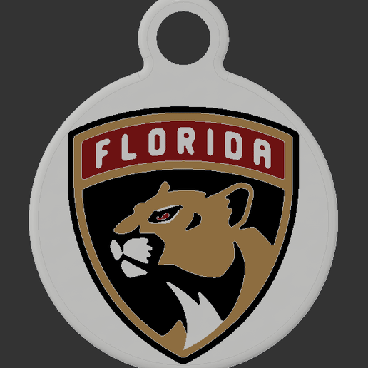 Florida Panthers Keyring