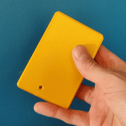 ezgif-5-d3fb6cf696.gif STL file Flip Top Wallet, Card Case・3D printing idea to download