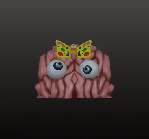 Brain-Pot.mp4 Причудливый плантатор FlutterBrain 🪴🌱🌿🧠